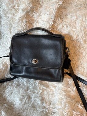 Black Coach Court Bag